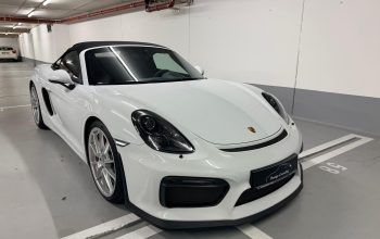 Porsche Boxster 981 Spyder réservé
